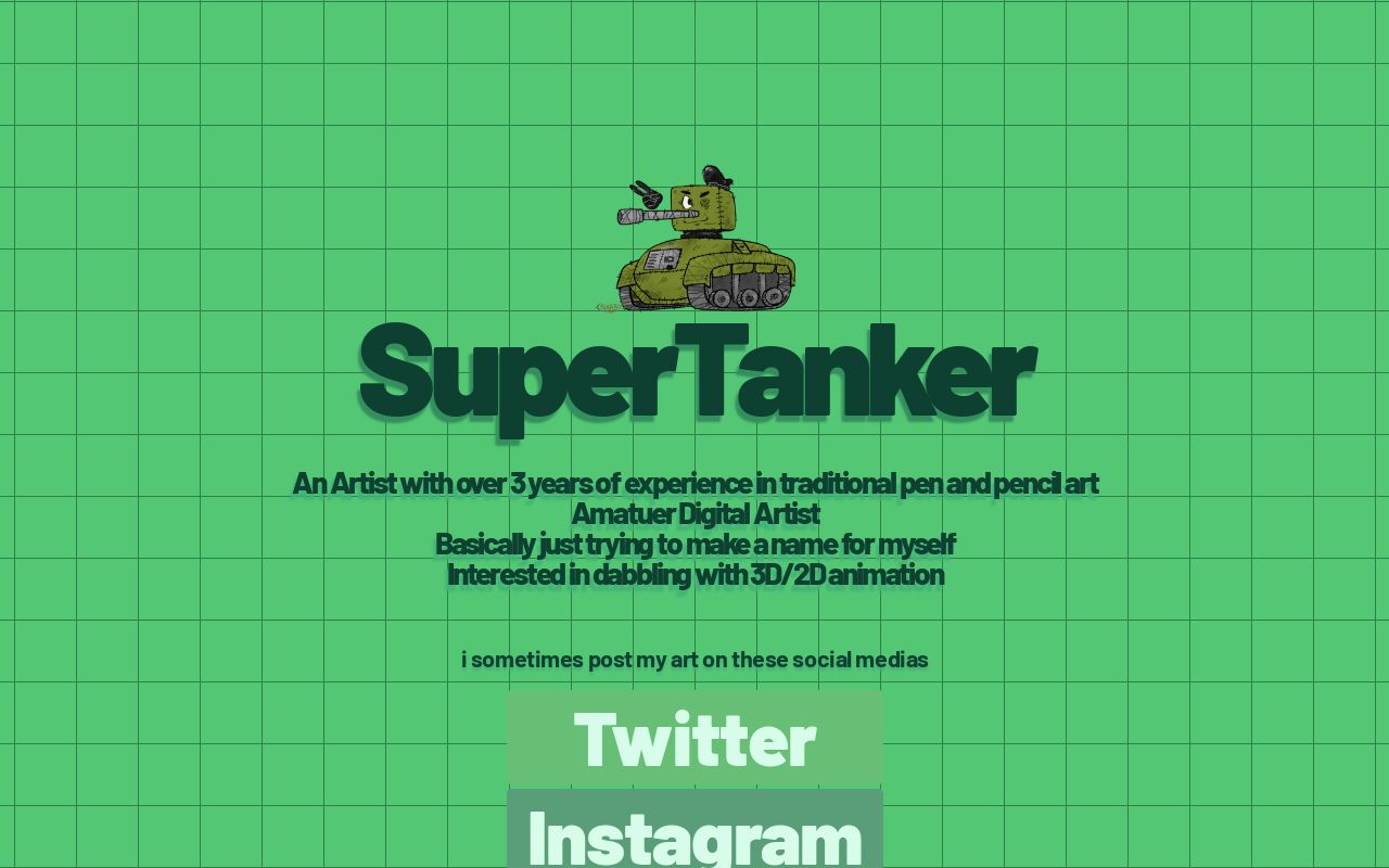 Carrd profile picture for @tanker